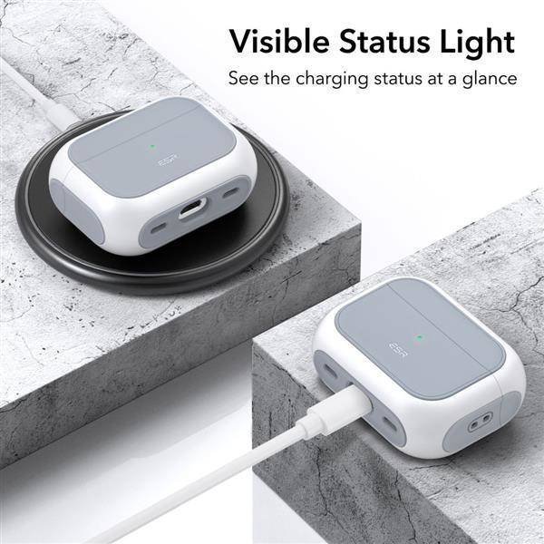 Θήκη ESR Orbit HaloLock MagSafe για Apple AirPods Pro 1 / 2, Λευκή