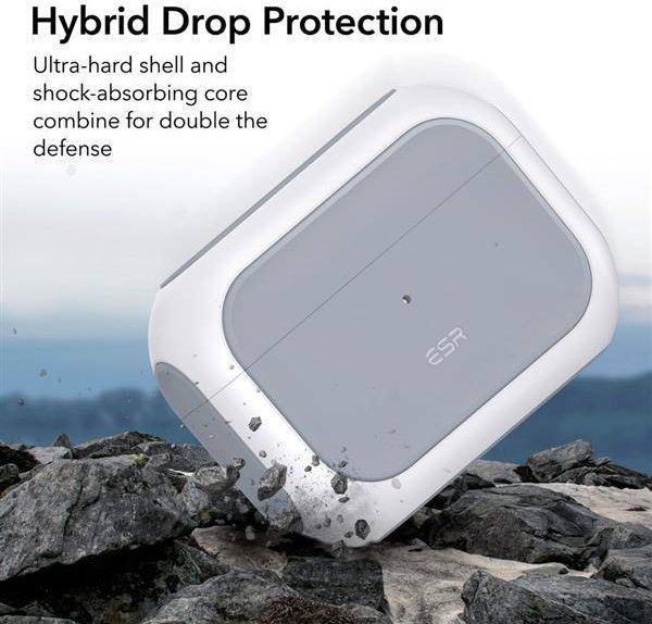 Θήκη ESR Orbit HaloLock MagSafe για Apple AirPods Pro 1 / 2, Λευκή