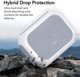 Θήκη ESR Orbit HaloLock MagSafe για Apple AirPods Pro 1 / 2, Λευκή
