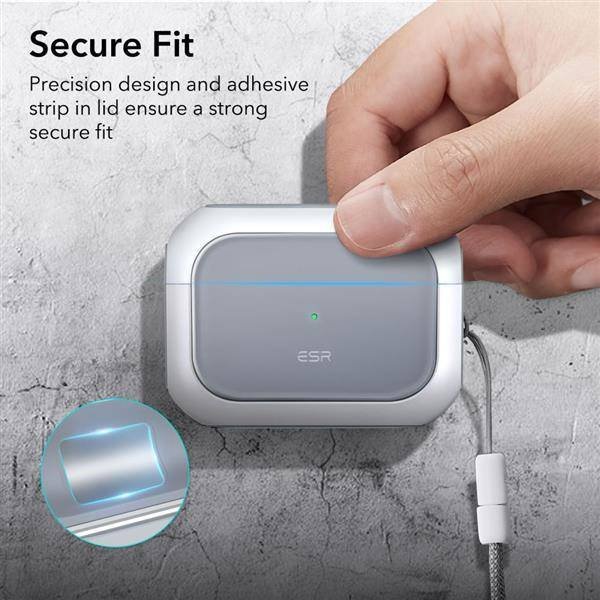 Θήκη ESR Orbit HaloLock MagSafe για Apple AirPods Pro 1 / 2, Λευκή