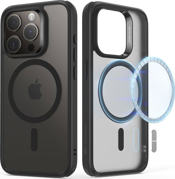 ESR Etui ESR Classic Hybrid Halolock MagSafe για iPhone 15 Pro Max - ματ μαύρο