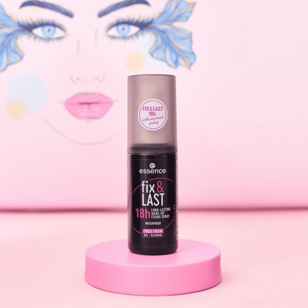 ESSENCE_Fix & Last 18ωρ. Αδιάβροχο Spray Σταθεροποίησης Μακιγιάζ 50ml