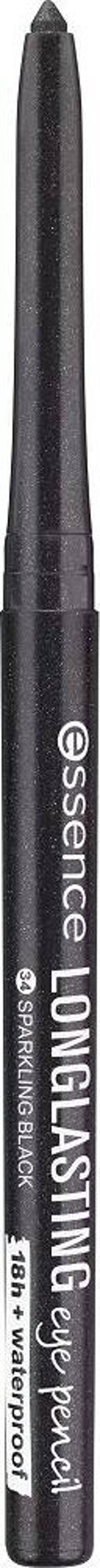 Essence Essence Long Lasting Eye Pencil kredka do oczu 34 Sparkling Black 0.28g