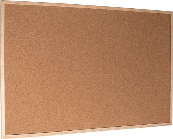 Πίνακας ανακοινώσεων Esselte με ξύλινο πλαίσιο 60x90
