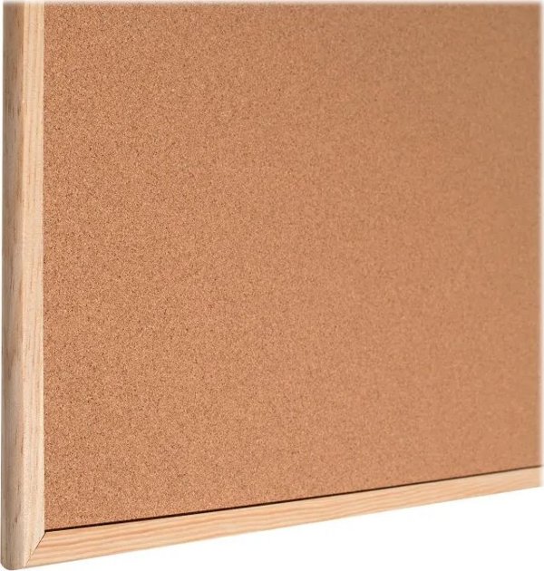 Πίνακας ανακοινώσεων Esselte με ξύλινο πλαίσιο 60x90
