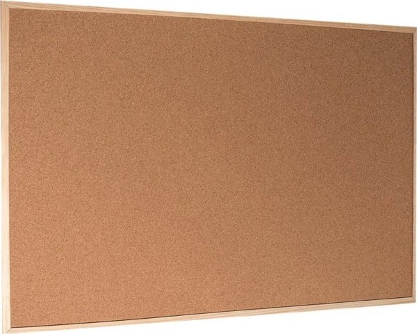 Πίνακας ανακοινώσεων Esselte με ξύλινο πλαίσιο 60x90