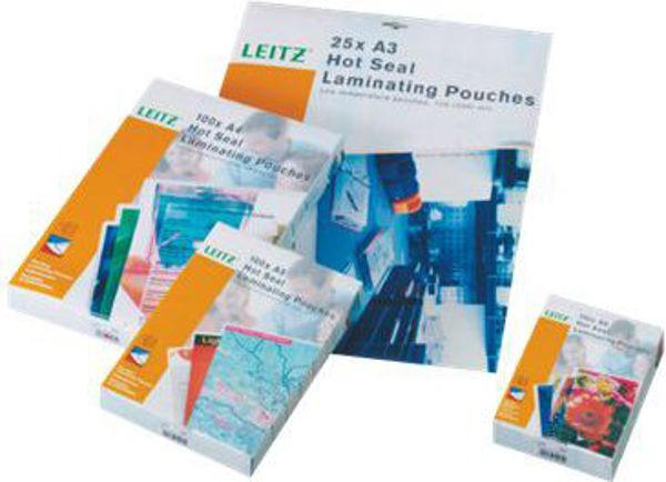 Κουτί Esselte LEITZ 100 πλαστικές θήκες 125 μικρά A4 (33808)