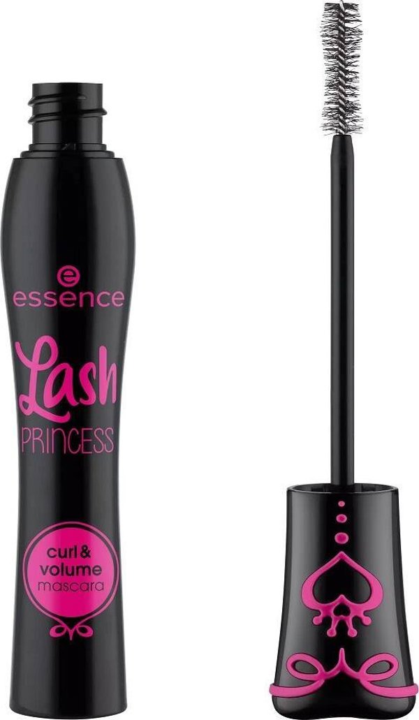 Essence Essence Lash Princess Curl & Volume Mascara πoγκρoβιάονο-πoδκγρέτζοντζι τουζ ντο ρζες Black 12ml