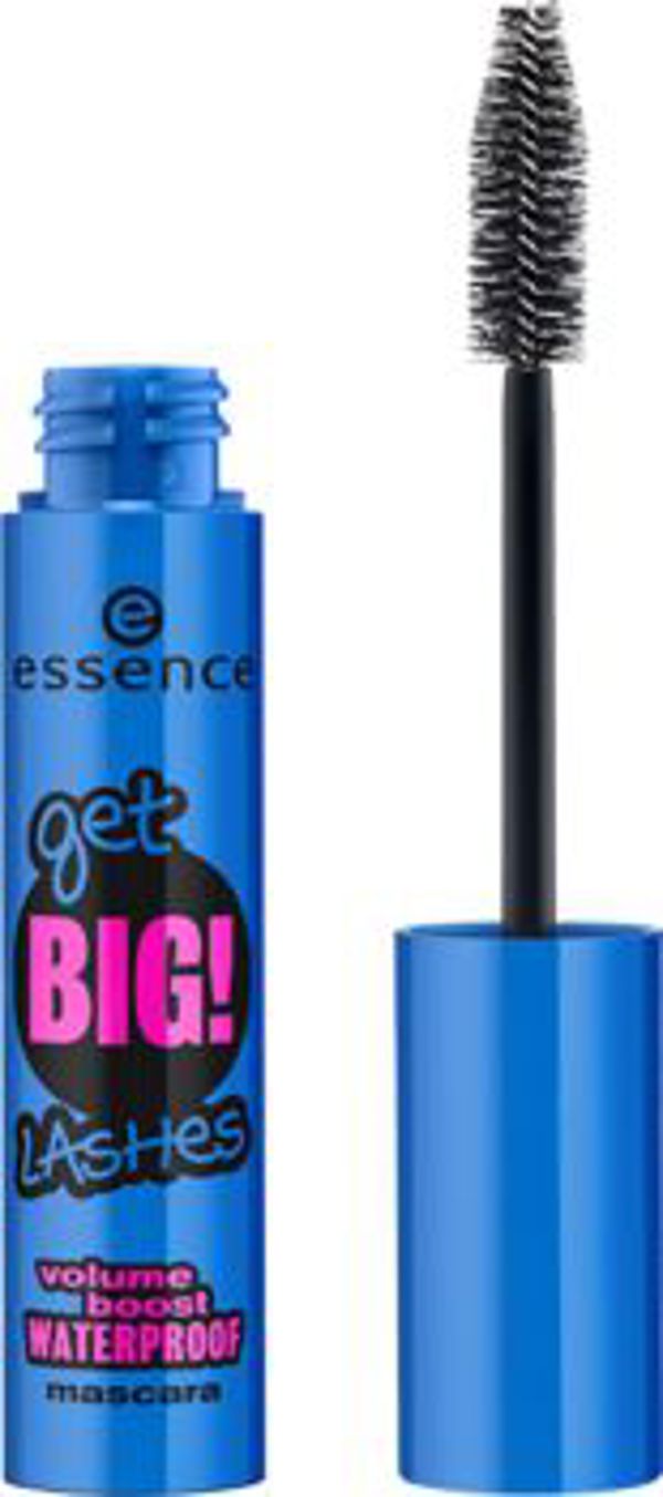 Essence Get Big! Lashes Volume Boost Waterproof Mascara Αδιάβροχη Μάσκαρα για Όγκο Μαύρη 12ml