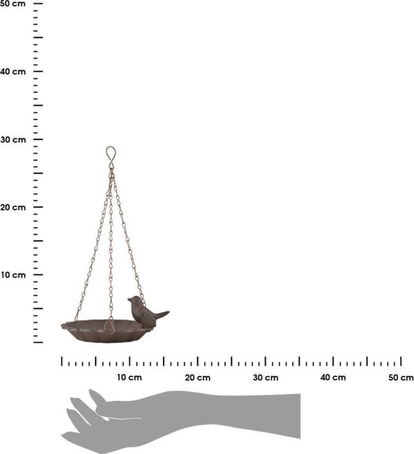 Κρεμαστή ποτίστρα για πουλιά Esschert Design 32x16 cm