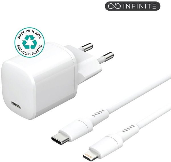 eSTUFF ES637500 Τροφοδοτικό Εσωτερικού Χώρου AC, 12V, 1.5m, Λευκό