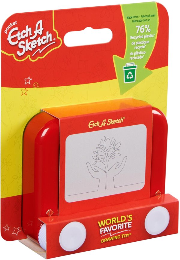ETCH A SKETCH drawing toy Etch A Sketch pocket