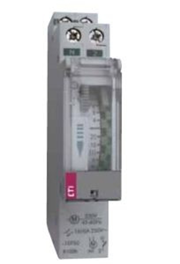 Αναλογικός χρονοδιακόπτης Eti-Polam APC-DR1 1P 16A 230V AC ημερήσιος 100h 002472002
