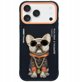 Θήκη Nimmy Glasses Cool Dog για iPhone 17 - Μαύρη