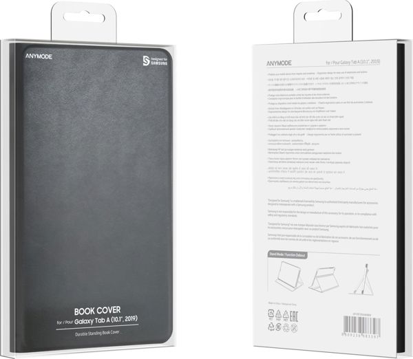 Etui na tablet Anymode Samsung Book Cover Tab A (2019 10.1'') (GP-FBT515AMABW)