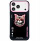 Θήκη Nimmy Glasses Cool Cat MagSafe για iPhone 17 Pro - Μαύρο/Ροζ