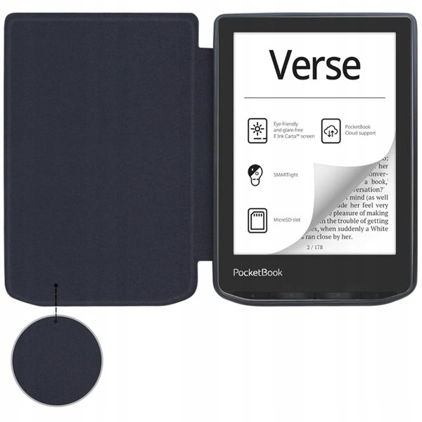 Strado Θήκη Smart TPU για PocketBook Verse Pro 629 / 634 - Καφέ