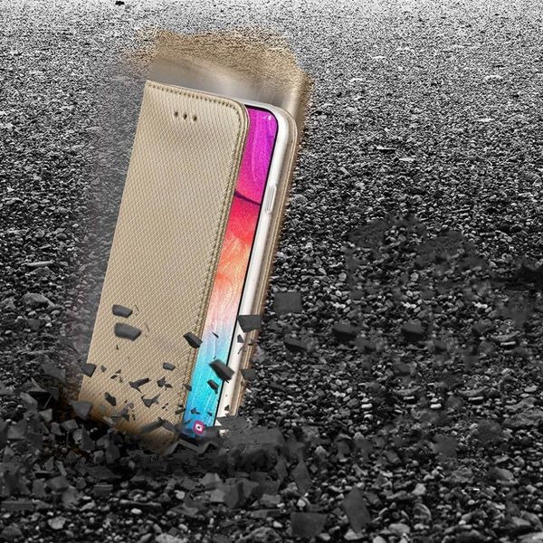 Θήκη XIAOMI REDMI 9T πορτοφόλι με πτερύγιο Flip Magnet χρυσό