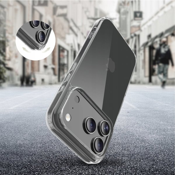 Θήκη Tech-Protect Flexair Hybrid για Apple iPhone 17 Pro Clear