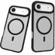 Etui Roobix Dusky MagSafe do iPhone 17 Air - czarne matowe