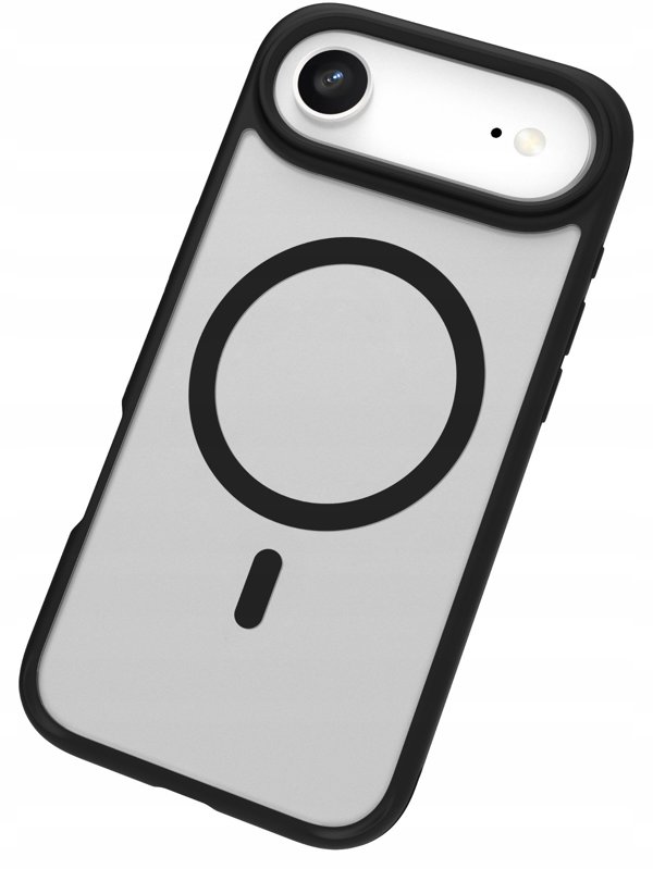 Etui Roobix Dusky MagSafe do iPhone 17 Air - czarne matowe