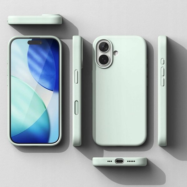 Θήκη Ringke Σιλικόνης Μαγνητική MagSafe για Apple iPhone 17 Soft Mint
