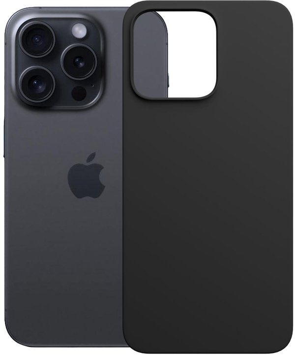 Θήκη 3MK Hardy MagSilicone για Apple iPhone 15 Pro Max Γραφίτης - MagSafe Συμβατή