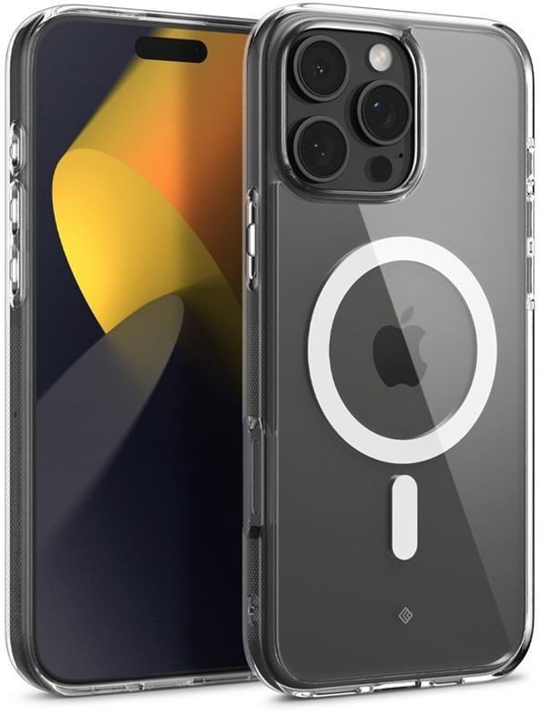 Θήκη Spigen Caseology Capella Mag MagSafe για iPhone 16 Pro Max, διαφανές