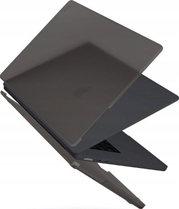 Θήκη Uniq UNIQ θήκη Claro MacBook Air 15" M2/M3 διαφανές γκρι/καπνιστό ματ γκρι