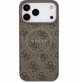 Θήκη Guess 4G Ring Classic Logo MagSafe για iPhone 17 Pro Max, καφέ