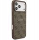 Θήκη Guess 4G Ring Classic Logo MagSafe για iPhone 17 Pro Max, καφέ