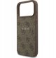 Θήκη Guess 4G Ring Classic Logo MagSafe για iPhone 17 Pro Max, καφέ