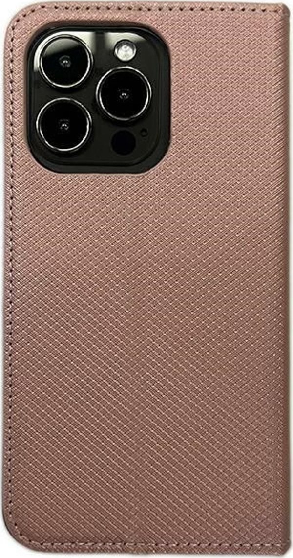 Θήκη Smart Magnet βιβλίο Realme C63 ροζ χρυσό