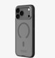 Θήκη Nillkin Super Frosted Shield Pro Magnetic συμβατή με MagSafe για iPhone 17 Pro Max - ημιδιαφανές-μαύρο