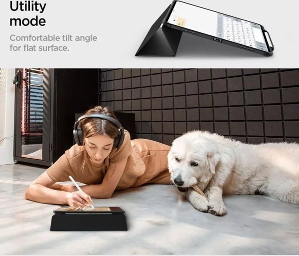 Θήκη για tablet Spigen Spigen Ultra Hybrid Pro - Θήκη για iPad Pro 13" M4 (2024) (Black)