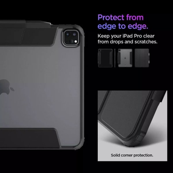 Θήκη για tablet Spigen Spigen Ultra Hybrid Pro - Θήκη για iPad Pro 13" M4 (2024) (Black)