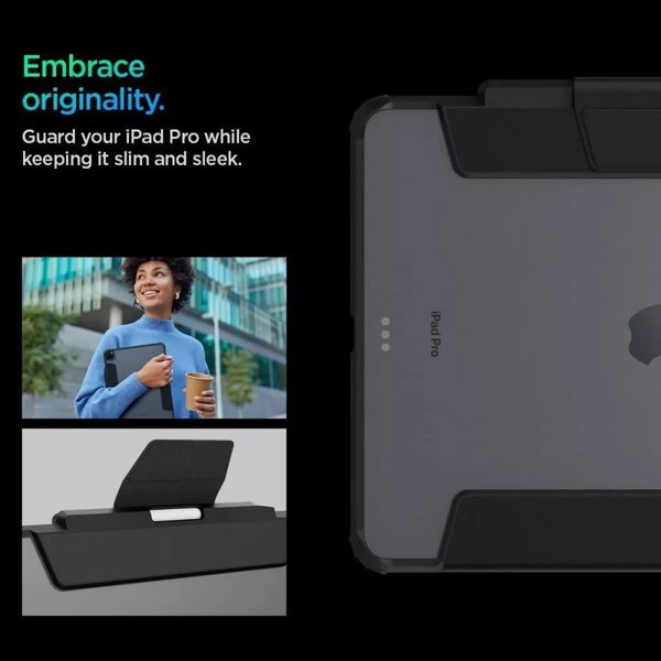 Θήκη για tablet Spigen Spigen Ultra Hybrid Pro - Θήκη για iPad Pro 13" M4 (2024) (Black)