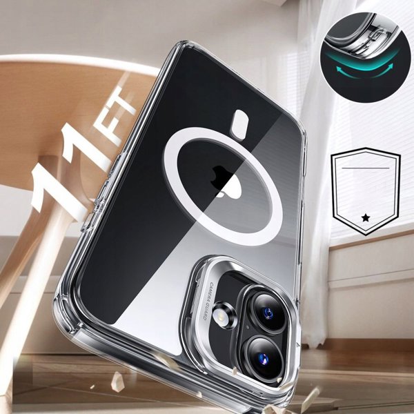 Θήκη ESR Classic Hybrid Kickstand MagSafe για Apple iPhone 17 Clear
