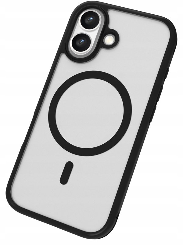 Etui Roobix Dusky MagSafe do iPhone 17 - czarne matowe