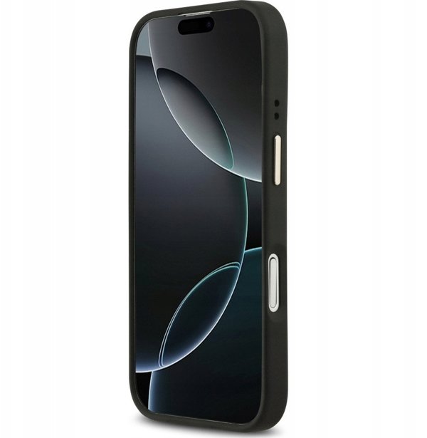 Θήκη Guess 4G PU Classic Logo MagSafe για iPhone 17 - μαύρο