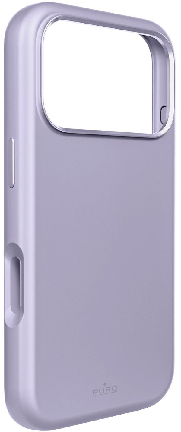 Ετύλιγμα σιλικόνης Pure Icon Mag Pro Liquid Silicone για iPhone 17 Pro Max συμβατό με MagSafe, με προστασία κάμερας και αλουμινένια κουμπιά - ροζ