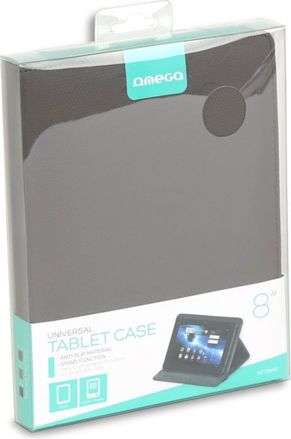 Θήκη για tablet Omega Uniwersalne Maryland 8 ίντσες Γκρι (OCT8MG)