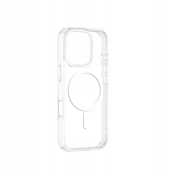 Θήκη σιλικόνης AMAZINGTHING Titan Pro Mag Case με μαγνητικό δακτύλιο για iPhone 16 Pro Max - διαφανές