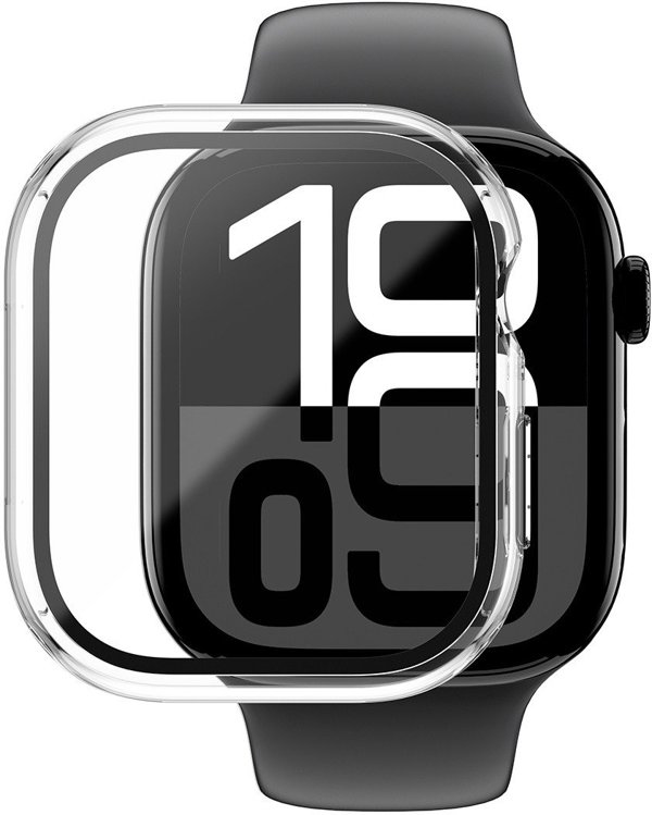 Θήκη με σκληρυμένο γυαλί AMAZINGTHING Radix Glass για Apple Watch 42mm – διαφανές