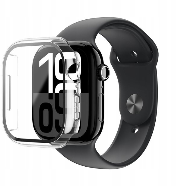 Θήκη με σκληρυμένο γυαλί AMAZINGTHING Radix Glass για Apple Watch 42mm – διαφανές