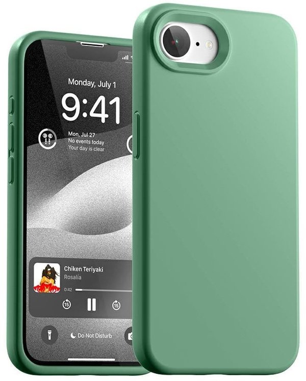 Θήκη Mercury Silicone για iPhone 16e πράσινο