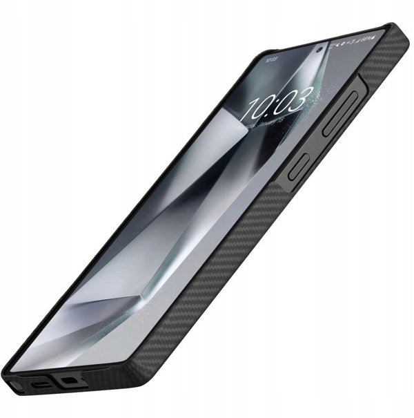 Θήκη PITAKA Ultra-Slim MagSafe για Samsung Galaxy S25 Ultra μαύρο γκρι