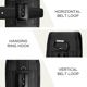 Etui Tech-Protect SM85 Universal Phone Holster Pouch 5.8-6.8 Inch Black