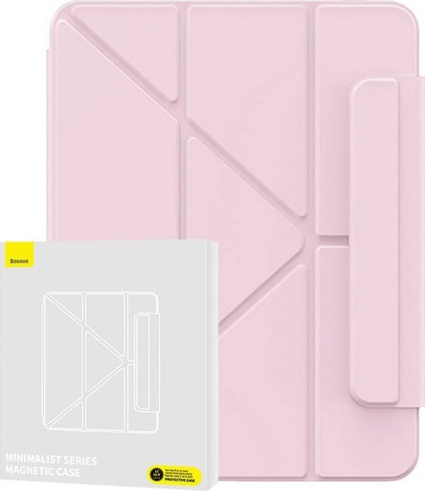 Θήκη για tablet Baseus Μαγνητική θήκη Baseus Minimalist για Pad Air4/Air5 10.9”/Pad Pro 11” (baby pink)