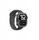 Etui metalowe AMAZINGTHING Titan Pro na Apple Watch 11 46mm aluminiowe - czarne